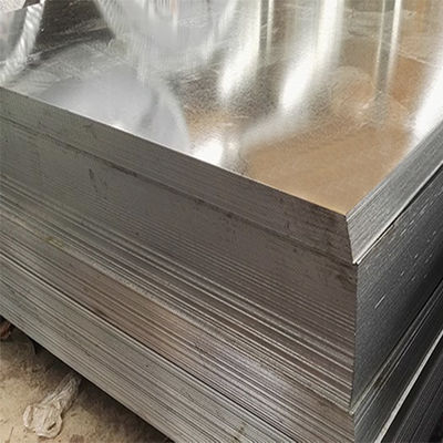 Q235 Painted Galvanized Steel Sheet No Spangles Hot Dip 0.35mm 270g/M2