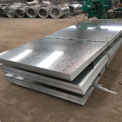 Q235 Painted Galvanized Steel Sheet No Spangles Hot Dip 0.35mm 270g/M2