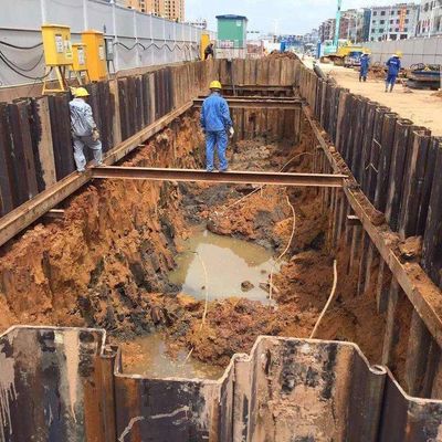 Steel Sheet Pile Sheet Pile Cheap Price 15.5mm Thickness Steel Sheet Pile