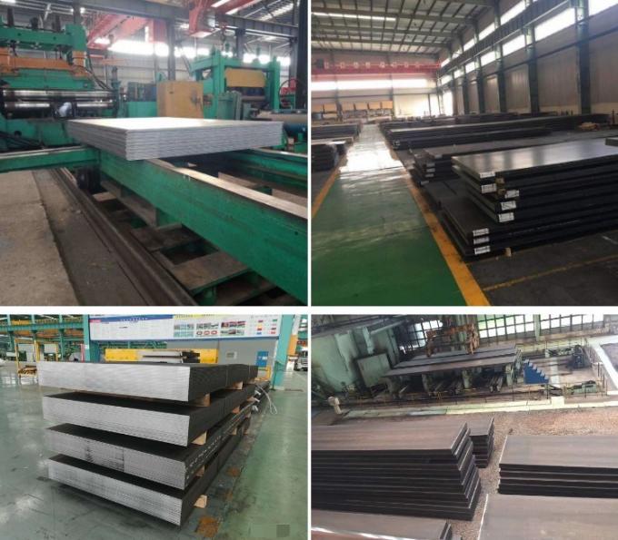 Placa de aço da placa de aço carbono Ss400 Q235B/Mild/placa de aço laminada a alta temperatura para o material de construção