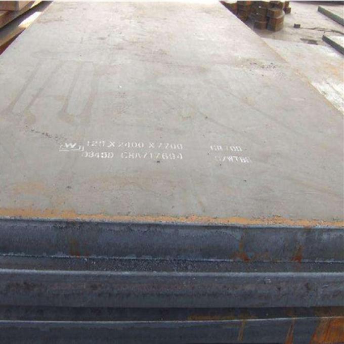 placas de aço carbono laminadas a alta temperatura da série de 25mm Tk ASTM A572 baixas