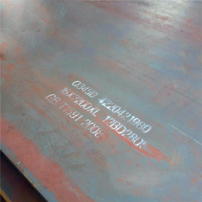 Placa de aço carbono de grande resistência laminada a alta temperatura de Ss400 Q235B JIS/laminada padrão